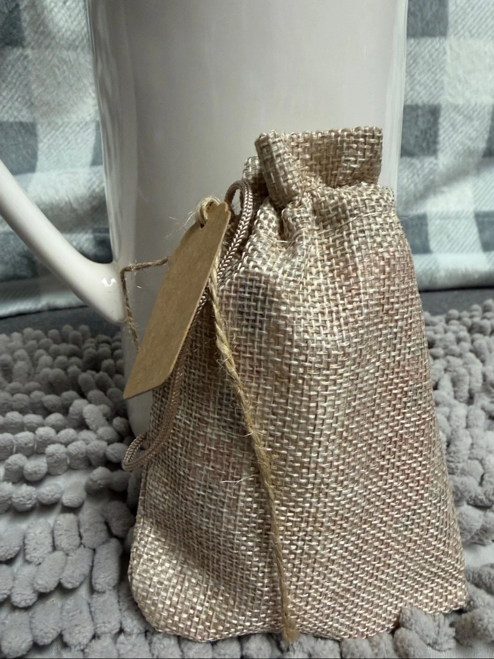 Beauty bundle by Marcella’s Boutique. All dressed up in a burlap bag 🆕